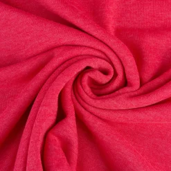 Sweatstoff Melange einfarbig himbeerrot meliert 1,4m Breite