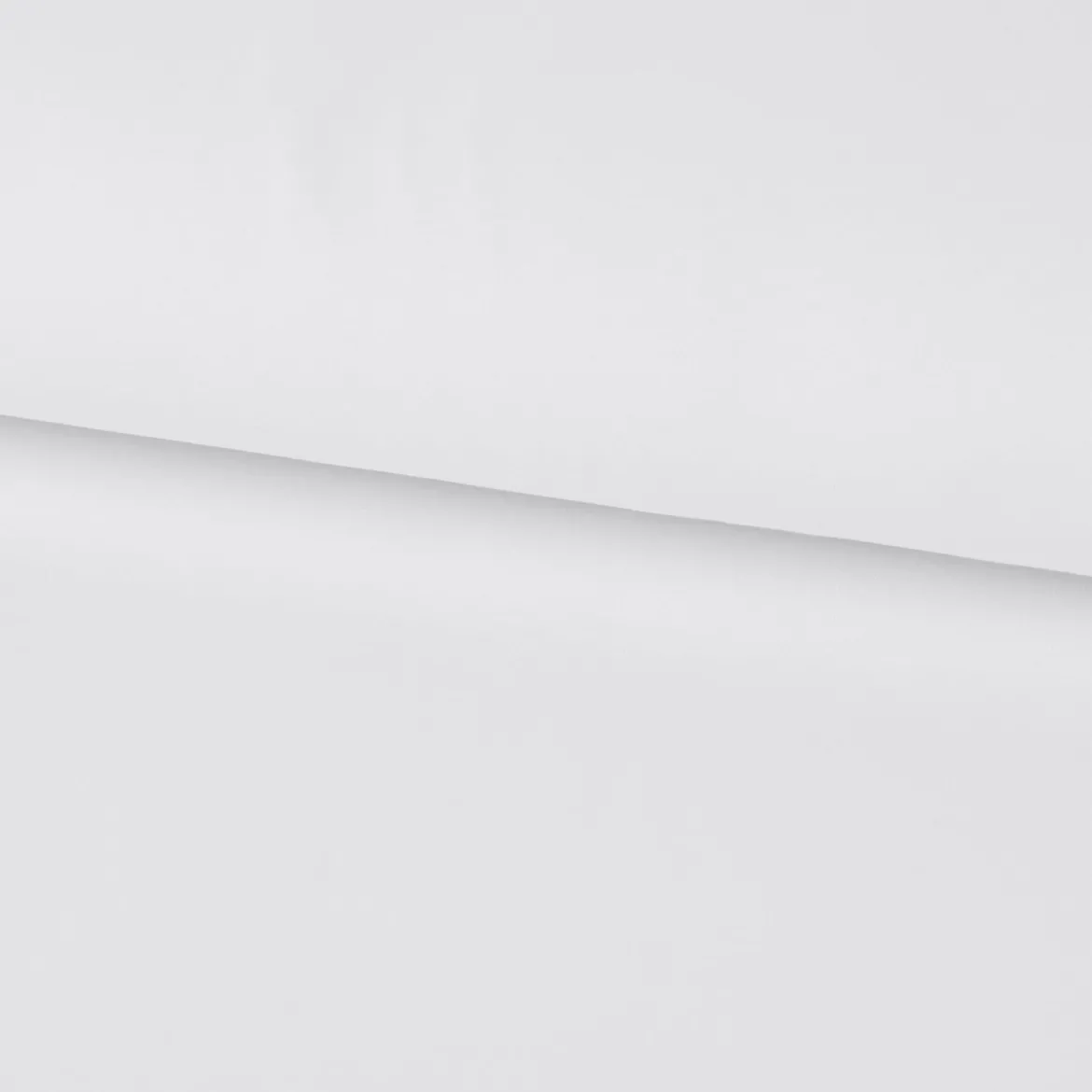 Sweatstoff Meterware Bio Soft Sweat dünn uni Weiß 1,5m Breite