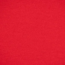 Sweatstoff Meterware Bio Soft Sweat dünn uni Rot 1,5m Breite