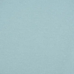 Sweatstoff Meterware Bio Soft Sweat dünn uni Aqua Blau 1,5m Breite