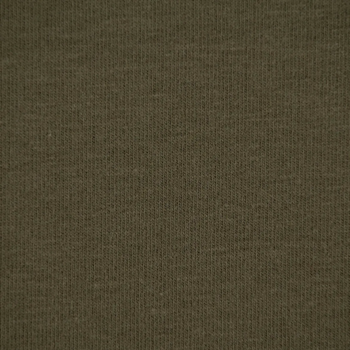 Sweatstoff Meterware Bio Soft Sweat dünn uni army Grün 1,5m Breite
