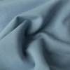 Sweatstoff Meterware Bio Soft Sweat dünn uni rauch blau 1,5m Breite