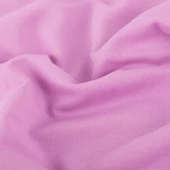 Sweatstoff Meterware Bio Soft Sweat dünn hell violett 1,5m Breite