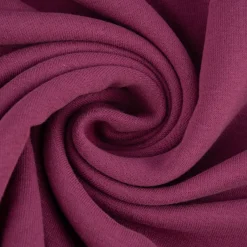 Sweatstoff Meterware Bio Soft Sweat dünn uni Lila 1,5m Breite