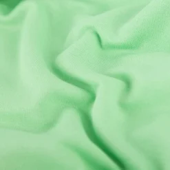 Sweatstoff Meterware Bio Soft Sweat dünn uni lime grün 1,5m Breite