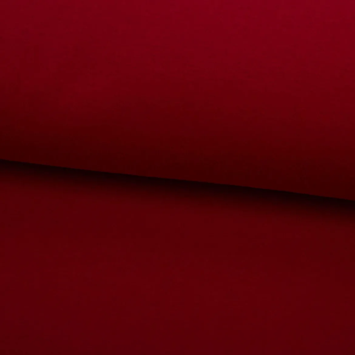 Sweatstoff mit Baumwolle uni Rot 1,48m breit