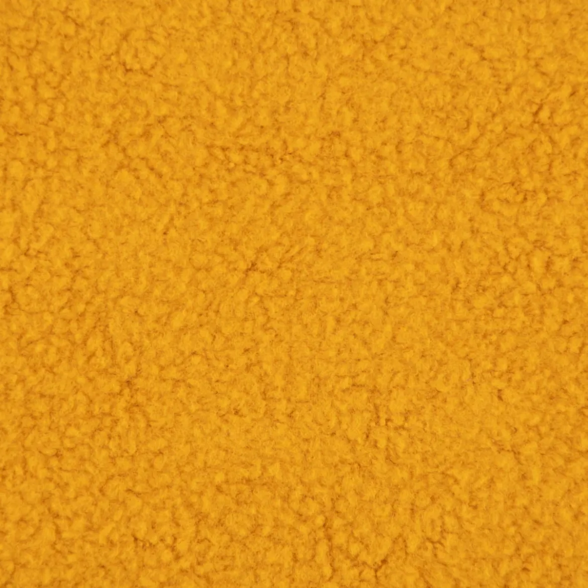 Sweatstoff Sherpa Fleece dünn einfarbig ocker gelb 1,50m Breite