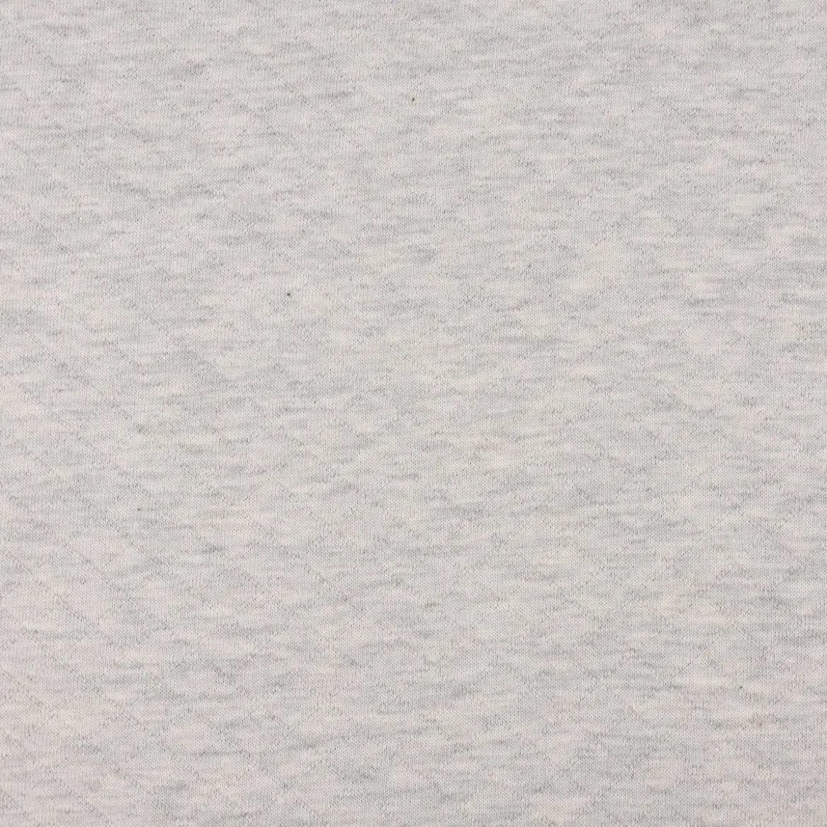 Sweatstoff Steppstoff Steppsweat einfarbig creme grau meliert 1,5m Breite