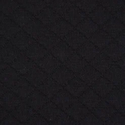 Sweatstoff Steppstoff Steppsweat einfarbig schwarz 1,5m Breite