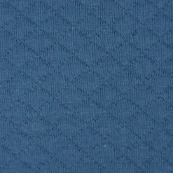 Sweatstoff Steppstoff Steppsweat einfarbig blau 1,5m Breite
