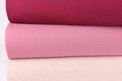 Sweatstoff Steppstoff Steppsweat einfarbig rosa meliert 1,5m Breite