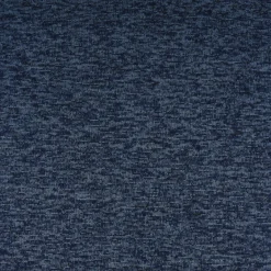 Sweatstoff Stricksweat dunkelblau blau meliert 1,55m