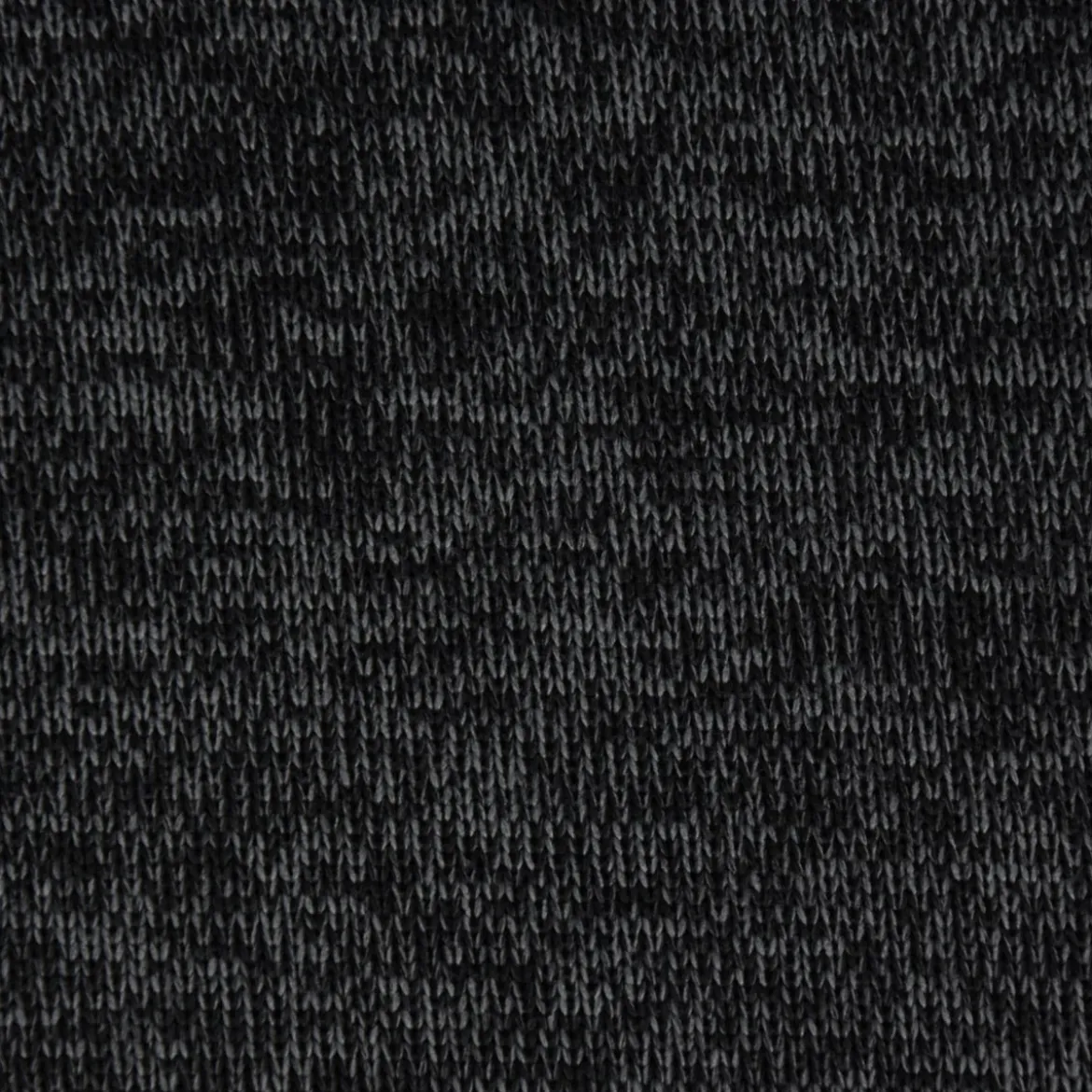 Sweatstoff Stricksweat schwarz grau meliert 1,55m