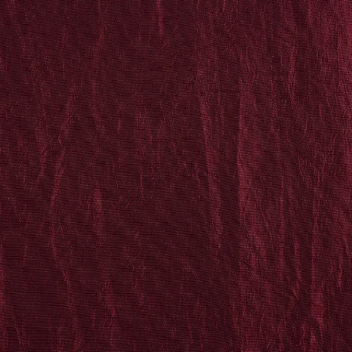 Taftstoff Crushed Bekleidungsstoff einfarbig bordeaux-rot 1,40m Breite