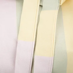 Tasche Shopper aus Baumwolle mit Streifen flieder pistazie vanille von SCHÖNER LEBEN.