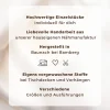 Tasche Shopper aus Baumwolle mit Kolibri, Blumen und Blättern von SCHÖNER LEBEN.