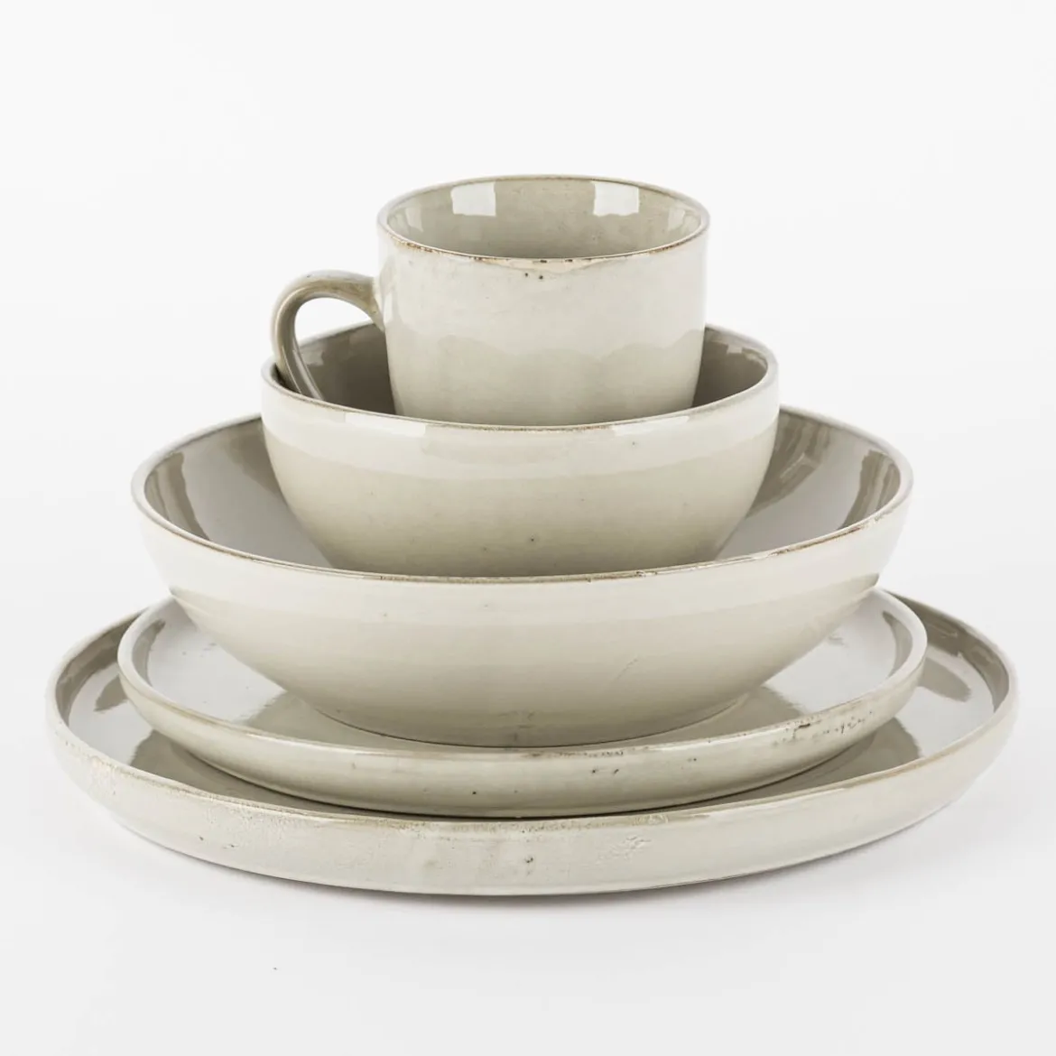 Tasse aus Keramik grau 320ml