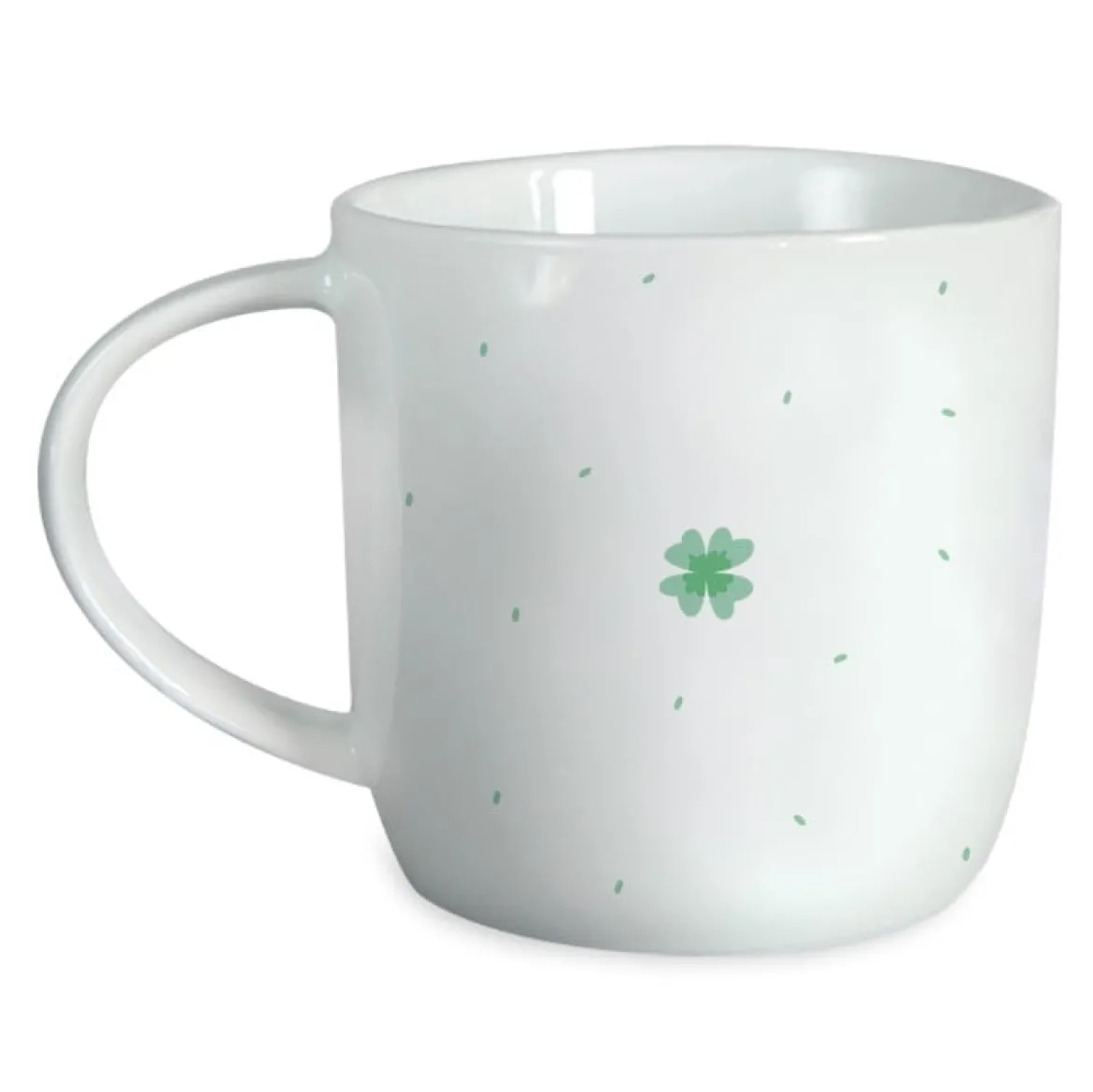 Tasse aus Porzellan Extraportion Glück 300ml von Grafik Werkstatt