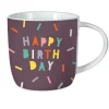 Tasse aus Porzellan Happy Birthday 300ml von Grafik Werkstatt