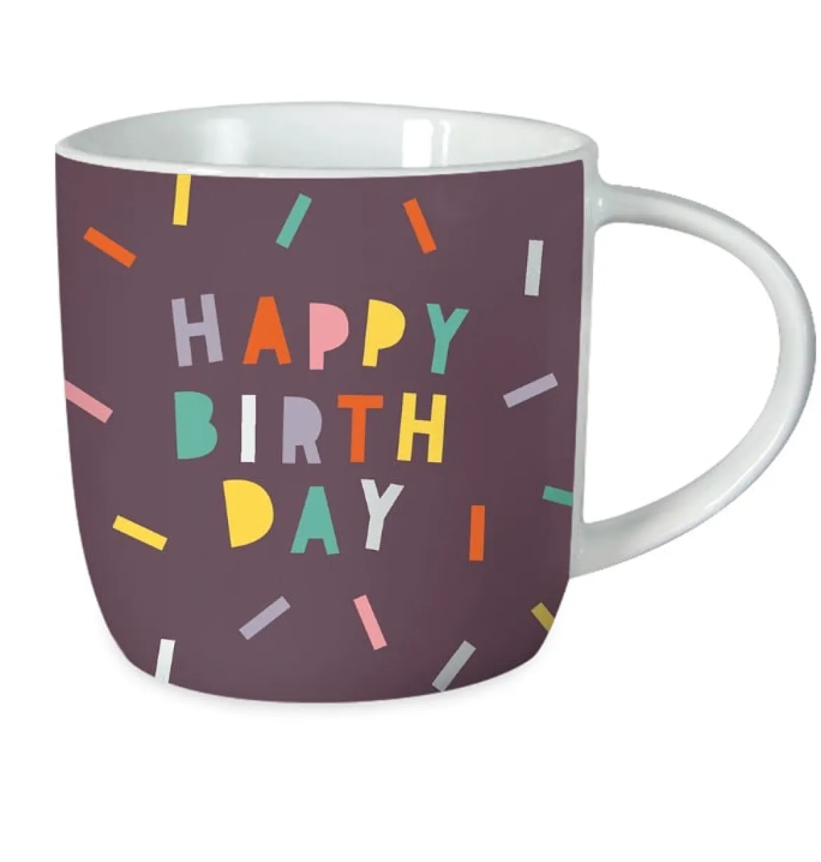 Tasse aus Porzellan Happy Birthday 300ml von Grafik Werkstatt