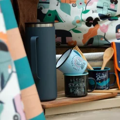 Tasse Emaille Camp Explore Discover von Gentlemen´s Hardware