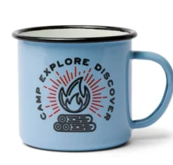 Tasse Emaille Camp Explore Discover von Gentlemen´s Hardware