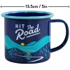 Tasse Emaille Hit The Road von Gentlemen´s Hardware