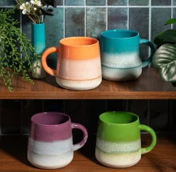 Tasse Mojave Lila handbemalt von Sass & Belle