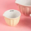 Tassen Messbecher Set 4 Teilig Porzellan Pastell Töne