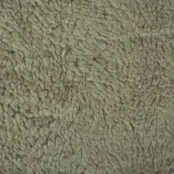 Teddy Fleece Baumwoll Krimmer Plüschstoff einfarbig dunkelgrün 1,6m Breite