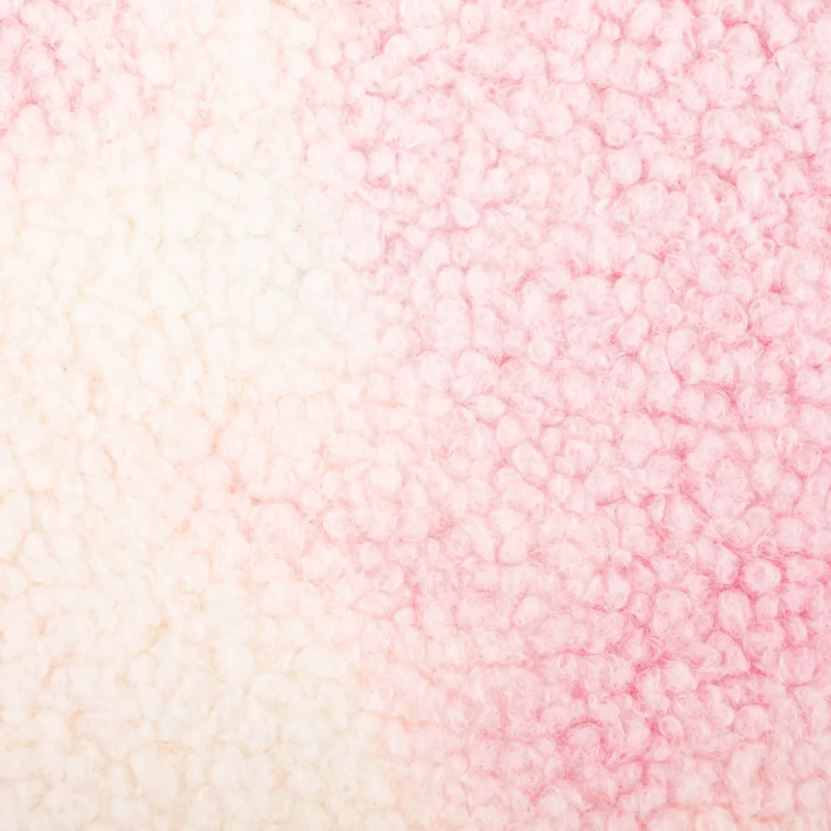 Teddystoff Teddyplüsch Rainbow Batik pastell rosa hellblau gelb 1,5m Breite
