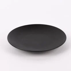 Teller Keramik schwarz matt 20cm