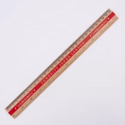Temerity Jones Lineal Holz rot natur 30cm