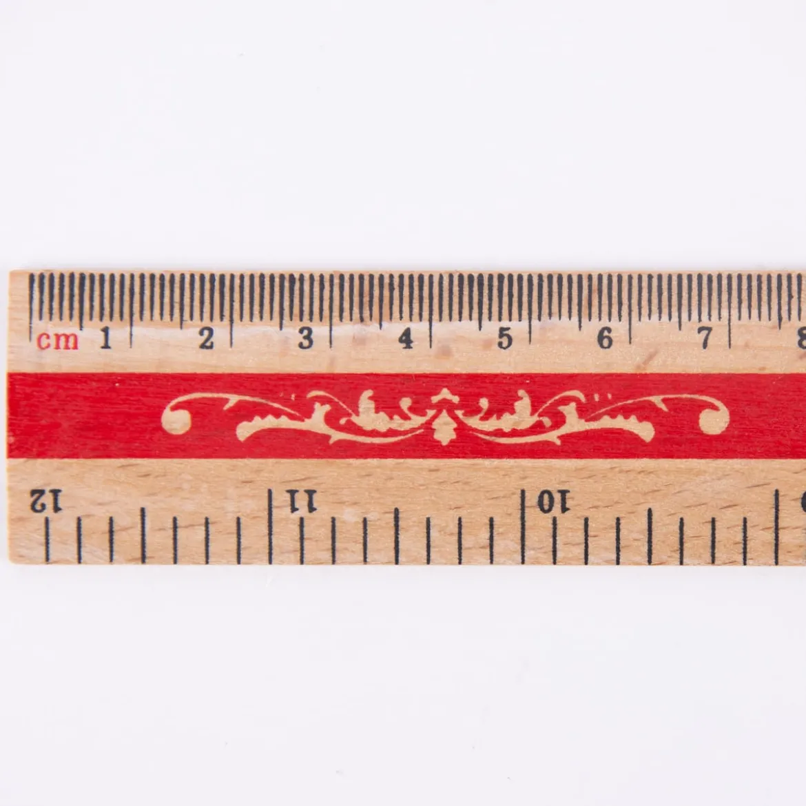 Temerity Jones Lineal Holz rot natur 30cm