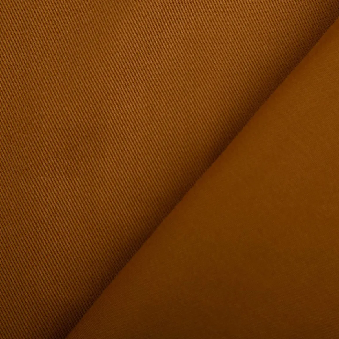 Tencel Lyocell Twill Stoff uni ockergelb 150cm