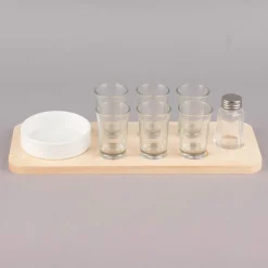 Tequila-Servier-Set 9-teilig 32x12cm