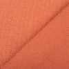 Terry Krepp Jersey Stoff Baumwolle uni terracotta 145cm elastisch & hautfreundlich