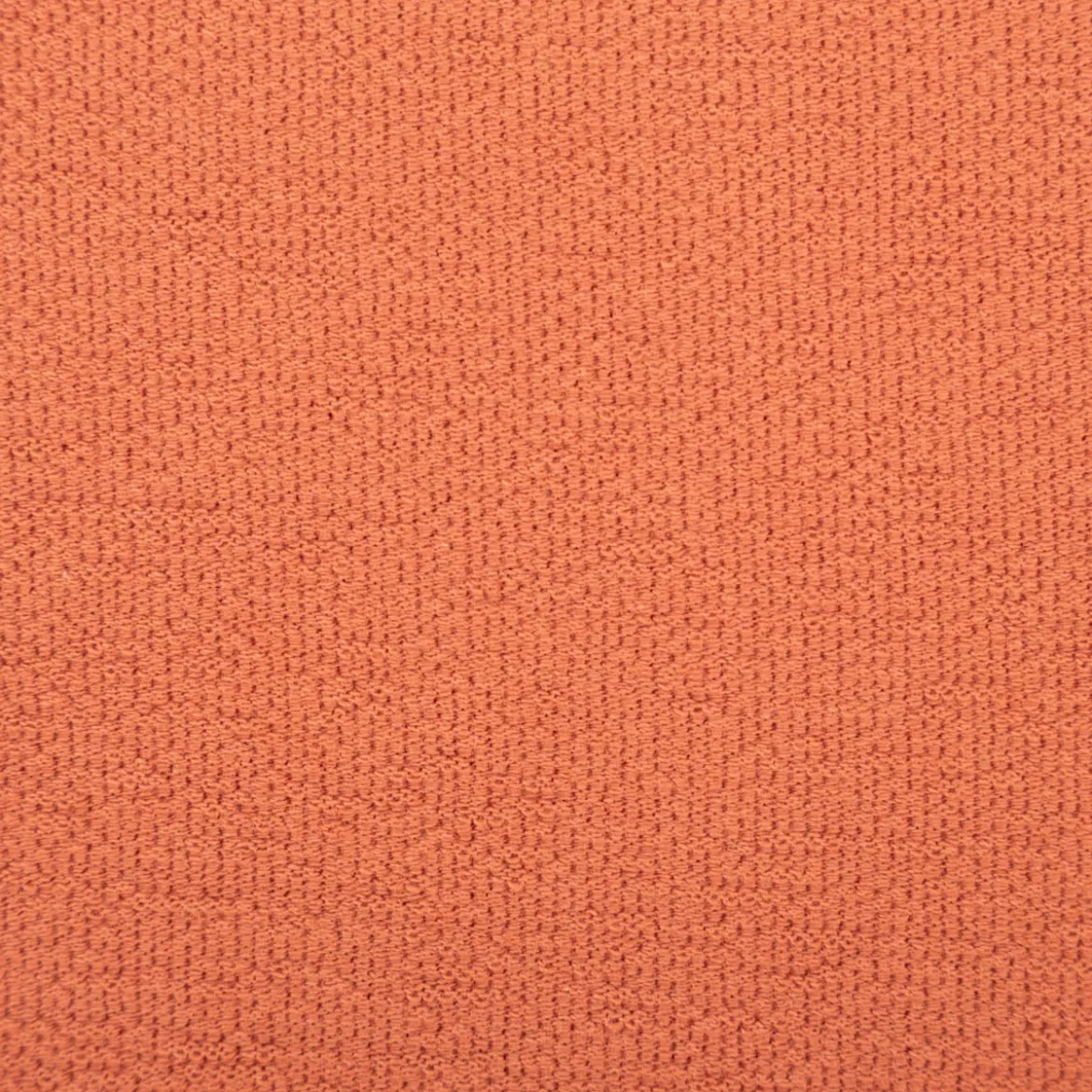 Terry Krepp Jersey Stoff Baumwolle uni terracotta 145cm elastisch & hautfreundlich