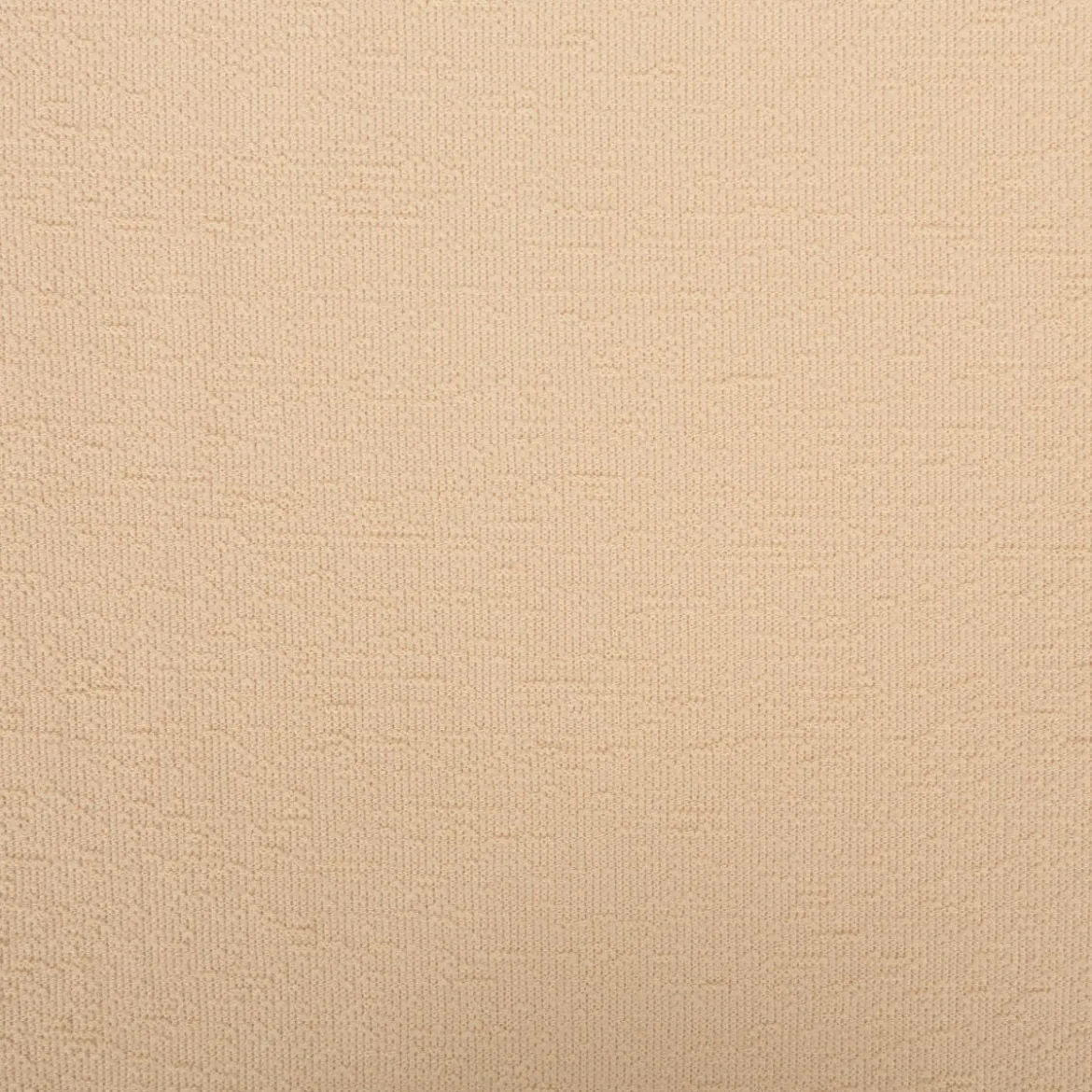 Terry Krepp Jersey Stoff Baumwolle uni beige 145cm elastisch & hautfreundlich