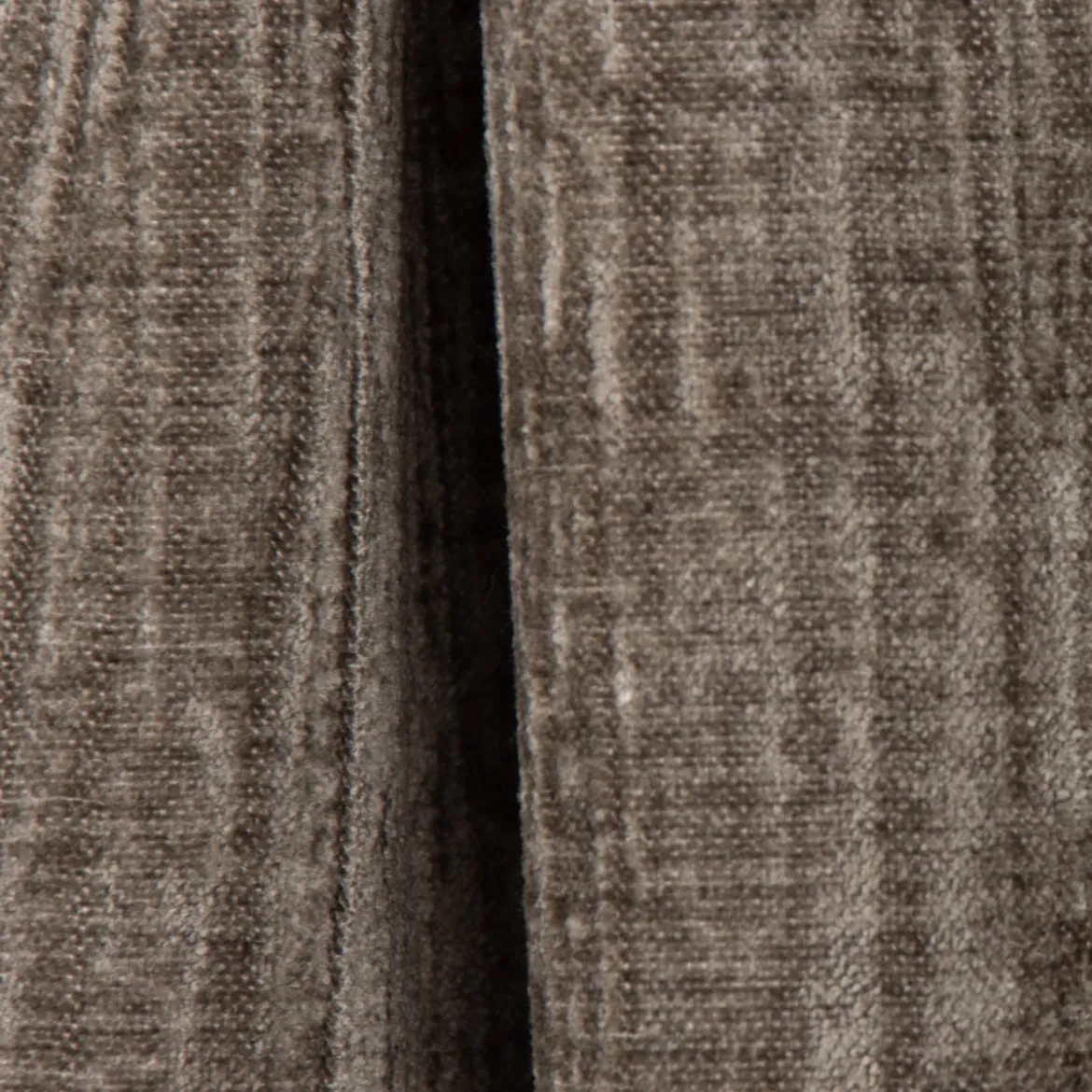 Thermo Chenille Fertigvorhang Kälteschutz Schallschutz Verdunkelung grau 145x245cm