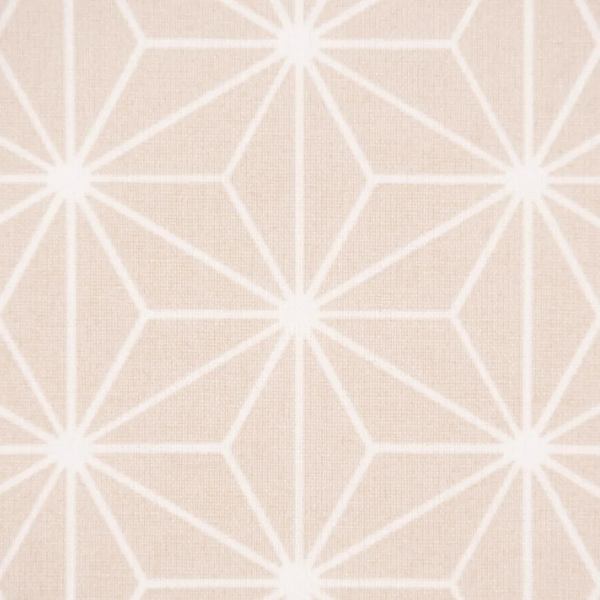 Tischdecke abwaschbar Casual Stern grafisch beige weiß div. Größen von SCHÖNER LEBEN.
