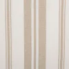 Tischdecke Chaumont aus Baumwolle Streifen wollweiß-natur 140x200cm
