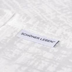 Tischdecke Jacquard Air Struktur weiß verschiedene Größen von SCHÖNER LEBEN.