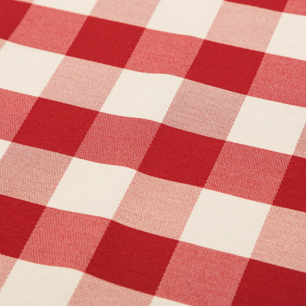 Tischdecke Karos rot weiß in versch. Größen von SCHÖNER LEBEN.
