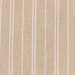 Tischdecke Leinenlook Basic Stripe Streifen natur weiß verschiedene Größen von SCHÖNER LEBEN.