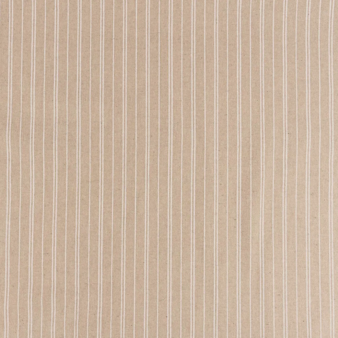 Tischdecke Leinenlook Basic Stripe Streifen natur weiß verschiedene Größen von SCHÖNER LEBEN.