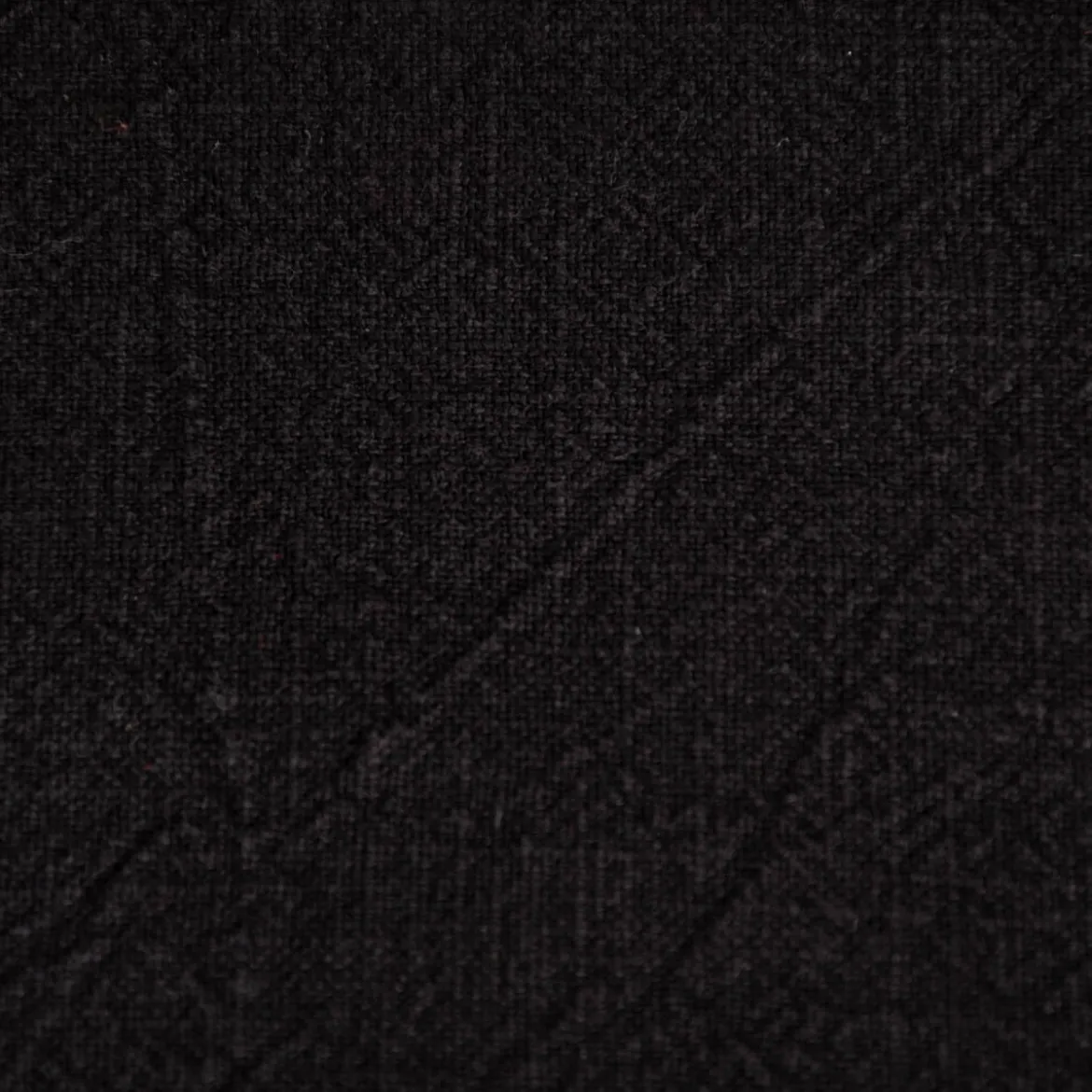 Tischdecke Leinen mit BW-Anteil einfarbig schwarz div. Größen von SCHÖNER LEBEN.