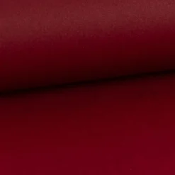 Tischdeckenstoff abwaschbar Baumwollstoff beschichtet Enduit uni granatapfel rot 1,45m Breite