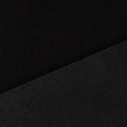 Tischdeckenstoff abwaschbar Baumwollstoff beschichtet Enduit uni schwarz 1,45m Breite