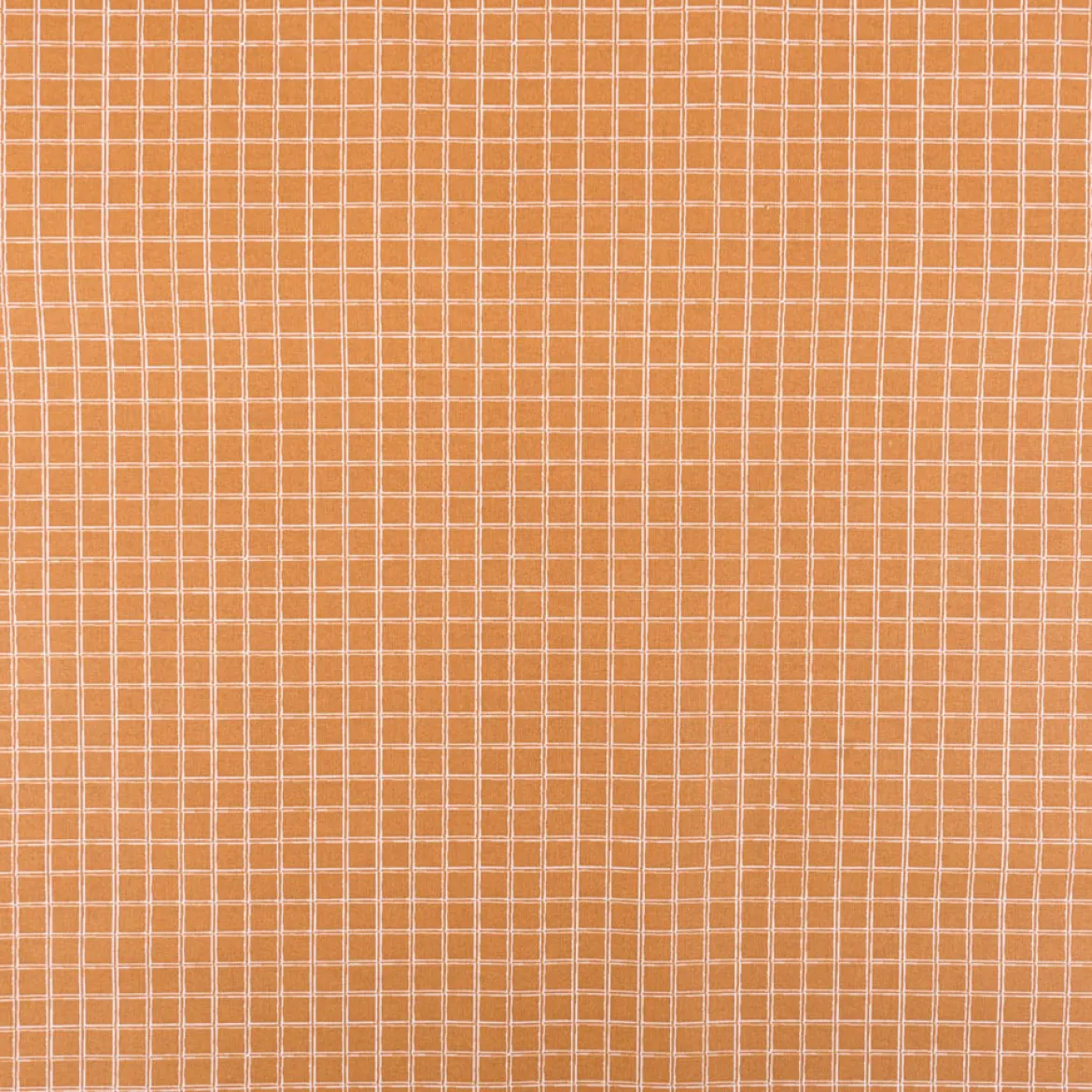 Tischdeckenstoff abwaschbar Baumwollstoff beschichtet Enduit Jules Karo ocker 1,45m Breite